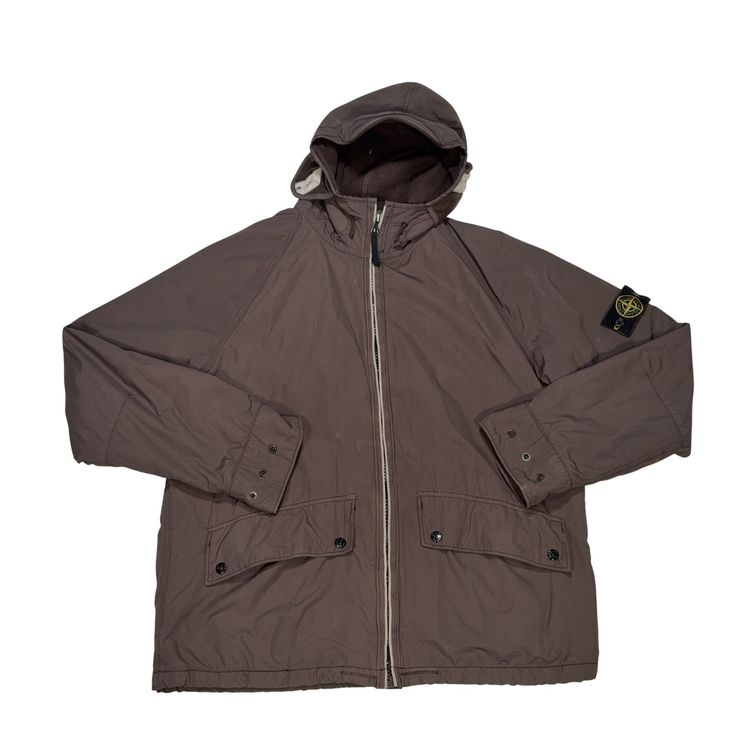 Stone Island Riot Mask Cotton Lined Brown Jacket image 1
