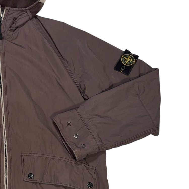 Stone Island Riot Mask Cotton Lined Brown Jacket image 3