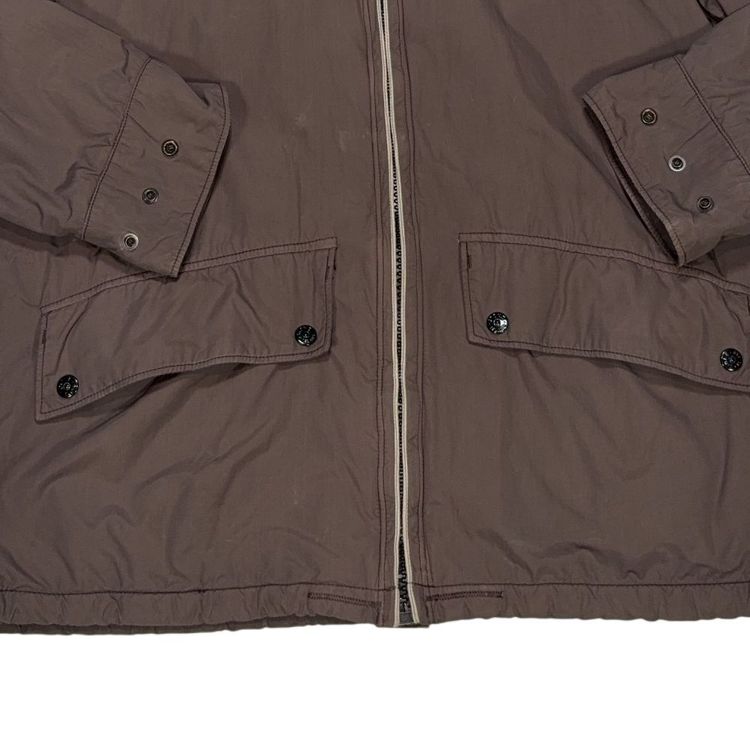 Stone Island Riot Mask Cotton Lined Brown Jacket image 2