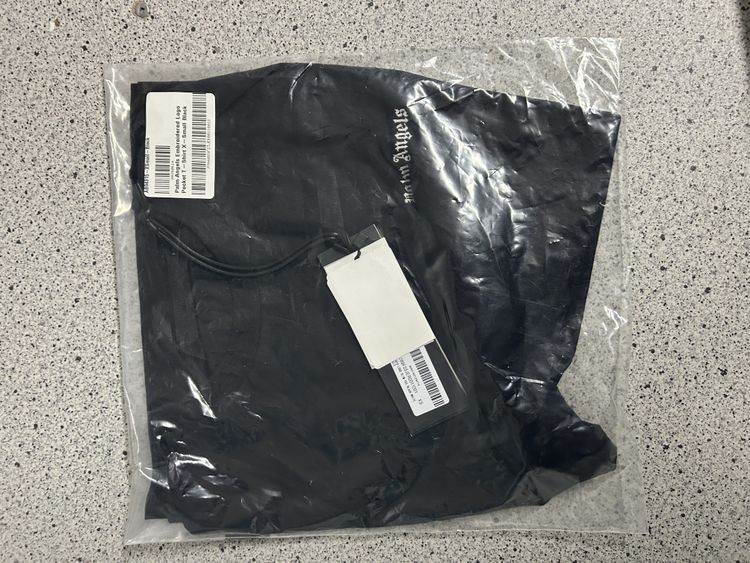 Palm Angels Embroidered Logo Pocket T-Shirt - £379 RRP