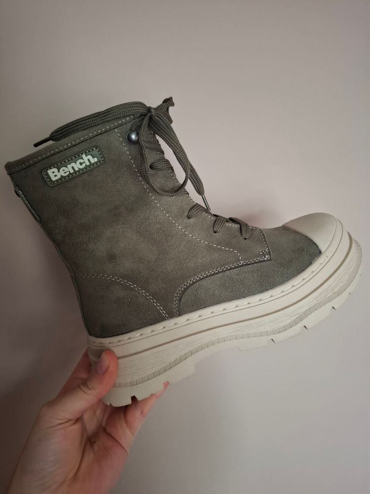 Bench Bench Grey Lace-Up Boots product image