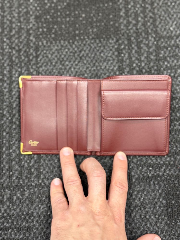 Cartier Leather Bifold Wallet 7