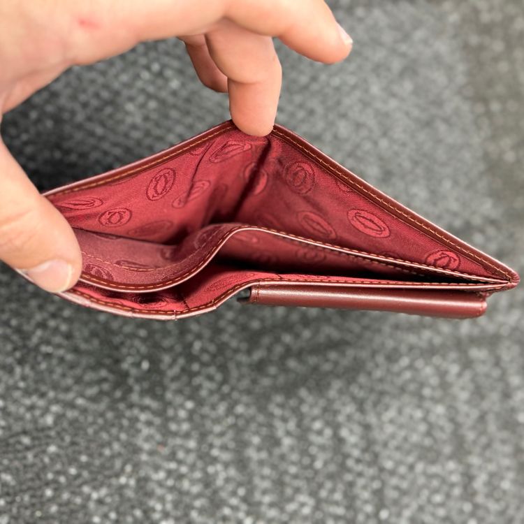 Cartier Leather Bifold Wallet 9