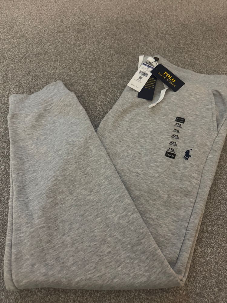 Ralph Lauren Polo Ralph Lauren Grey Joggers XXL RRP £105 imagen del producto
