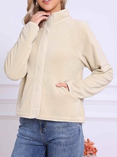 Immagine di Beige Fleece Jacket 4