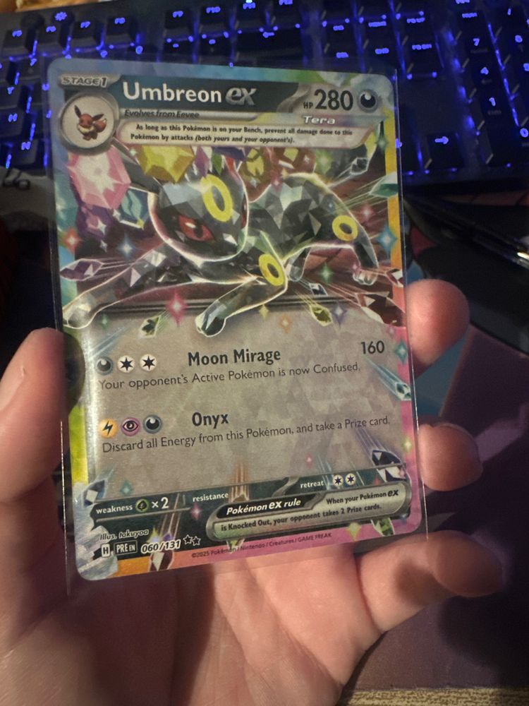 Pokémon Umbreon Ex Pokémon Card product image
