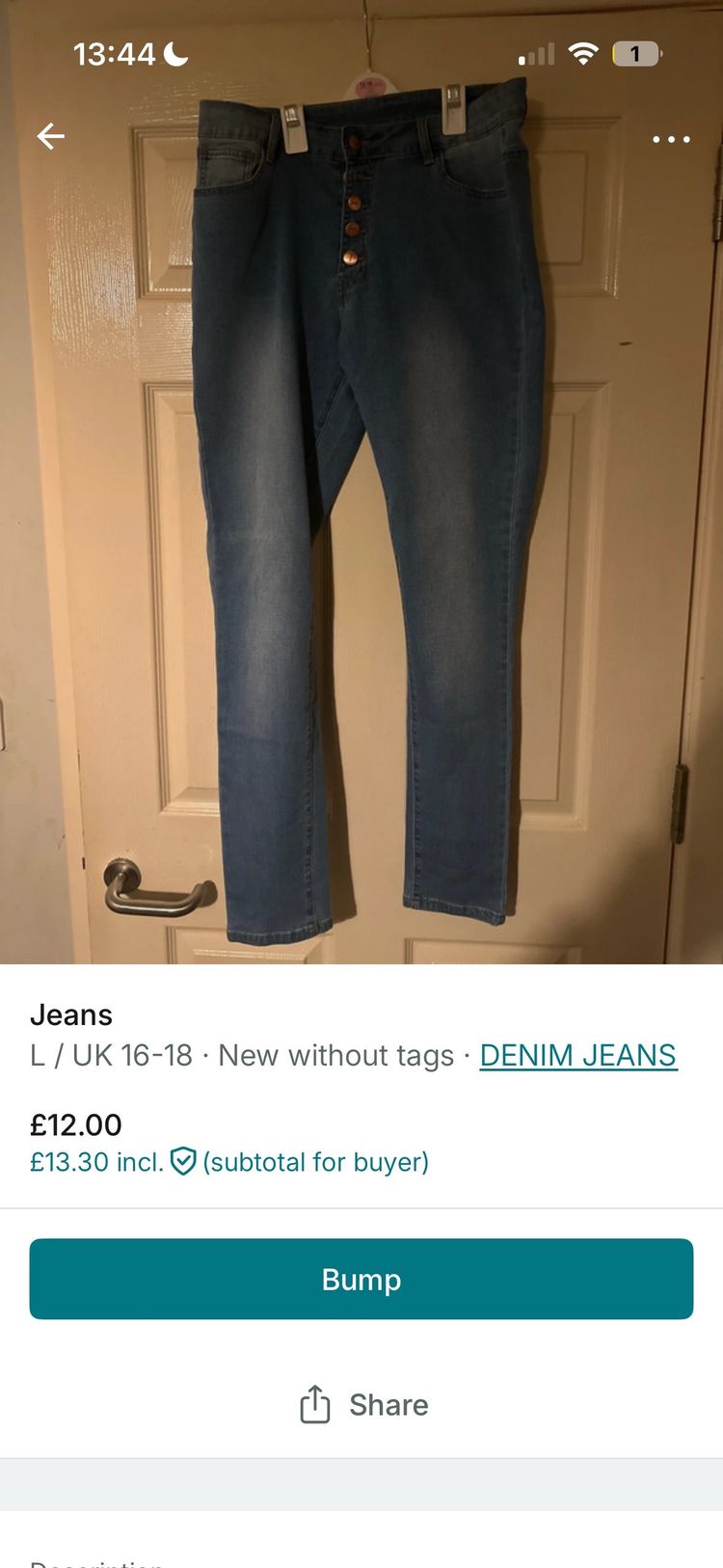 Nudie Jeans Denim Jeans product image