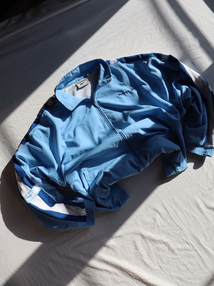 Reebok Essentials Light Blue Track Jacket