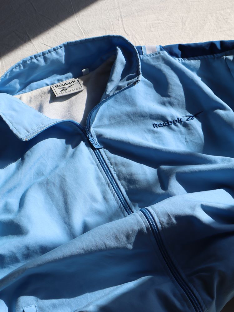 Reebok Essentials Light Blue Track Jacket obraz 2