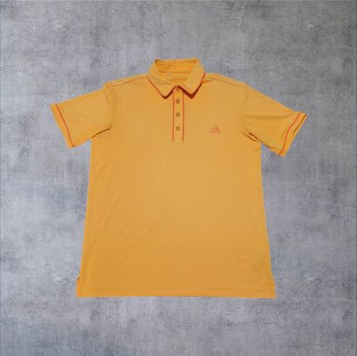 Adidas Orange Polo Shirt (S)