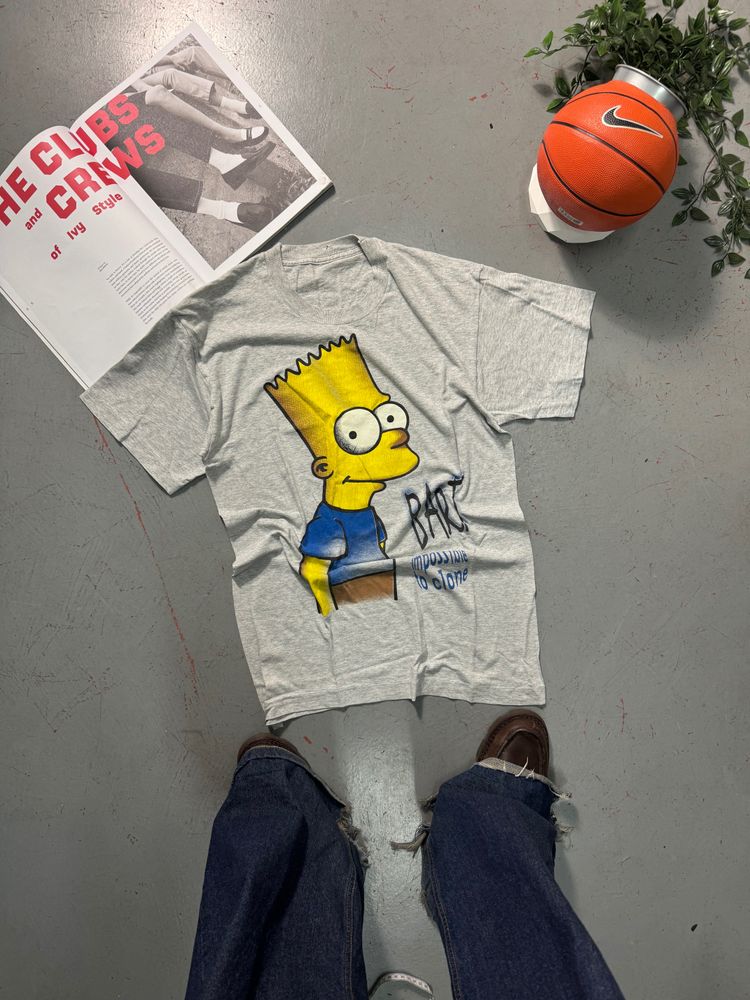 Other grey Bart Simpson graphic t-shirt product image