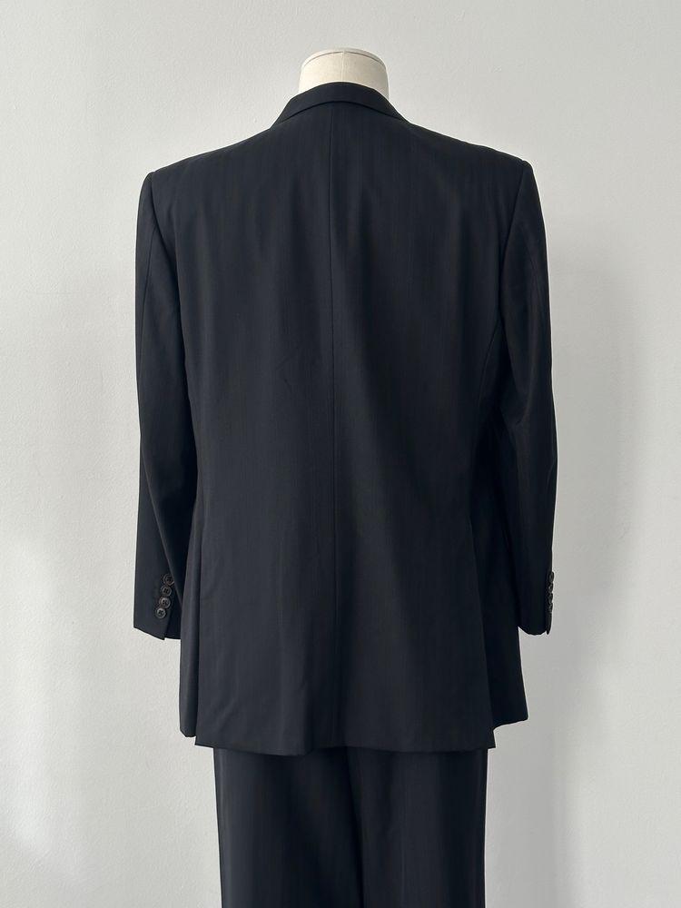 Burberry London 1990s Pure Wool Stripe Single Breasted Suit - 42S/W36 image 5
