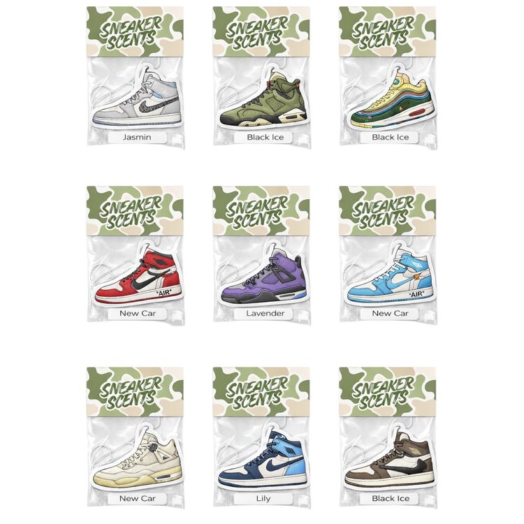 Sneaker Scents Air Fresheners
