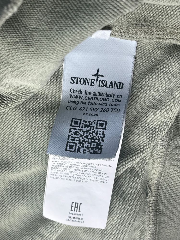 Stone Island Distressed Hoodie 3