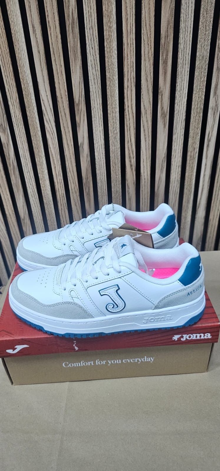 Joma white sneakers imagen 2