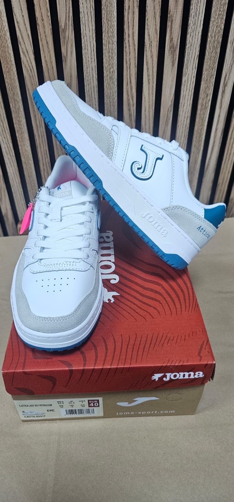 Joma white sneakers