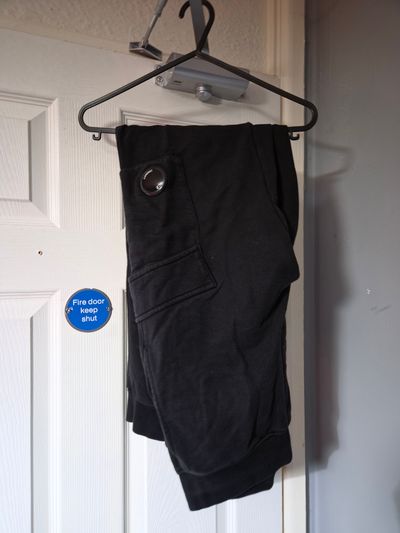 Cp company Black Jogger Pants