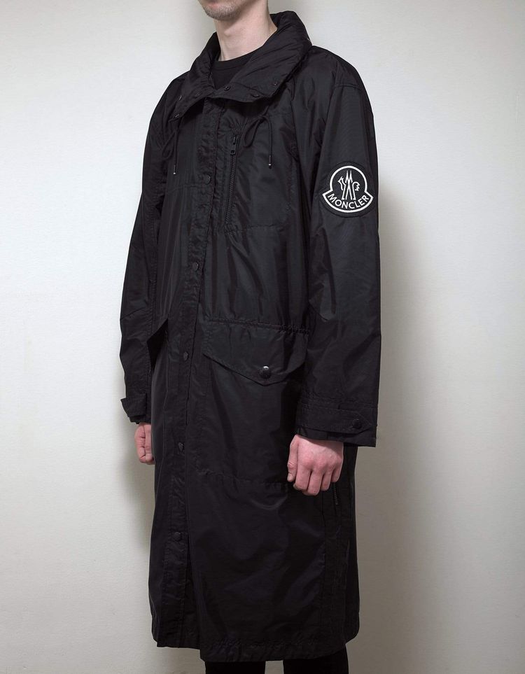 Moncler Greg Black Nylon Parka 7