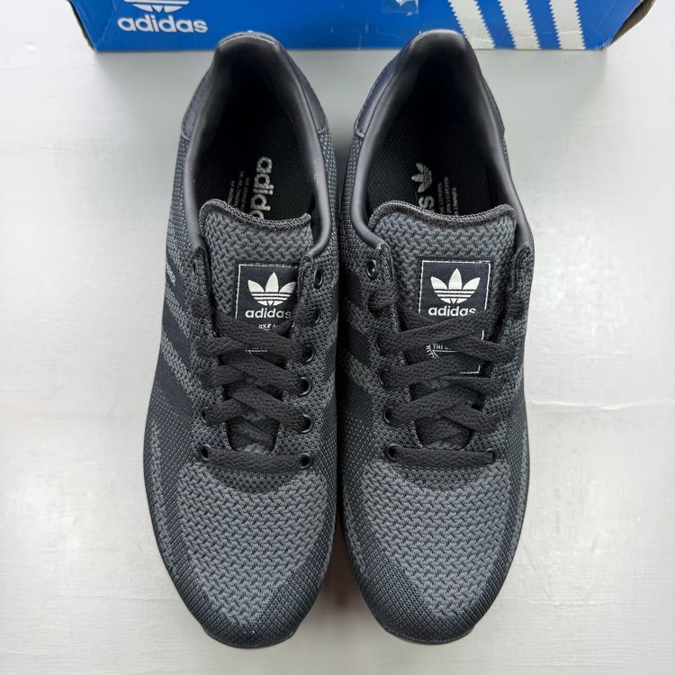 Immagine di Adidas LA Trainer Weave Size UK 7.5 Black Grey Originals Men's Trainers EE6550 8