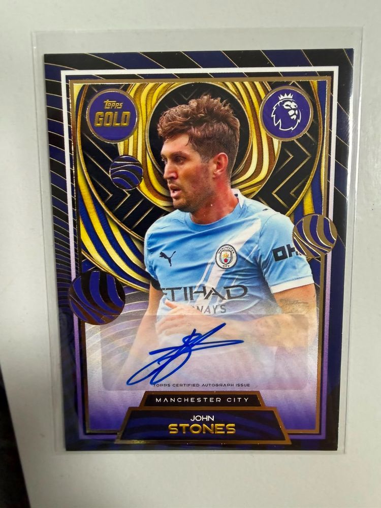 Topps Topps Gold Premier League Football Trading Card imagen del producto