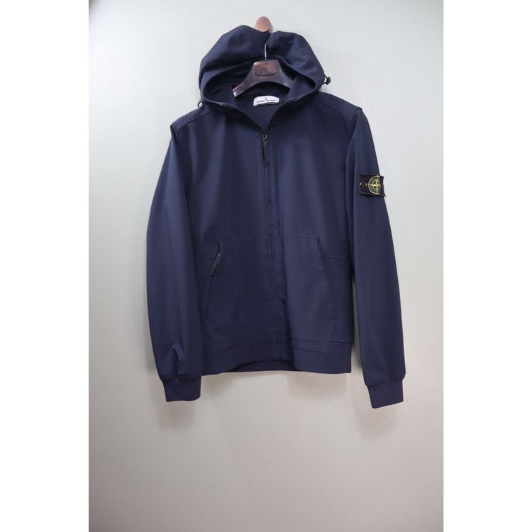 Stone Island Navy Soft Shell Jacket