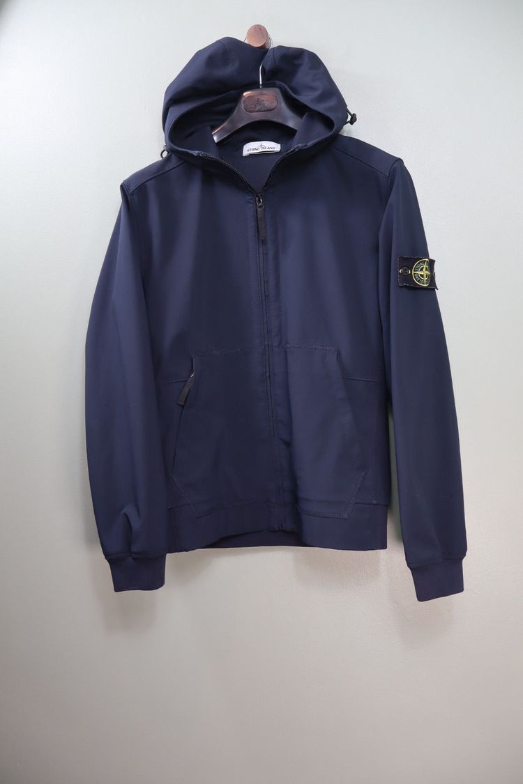 Stone Island Navy Soft Shell Jacket 6