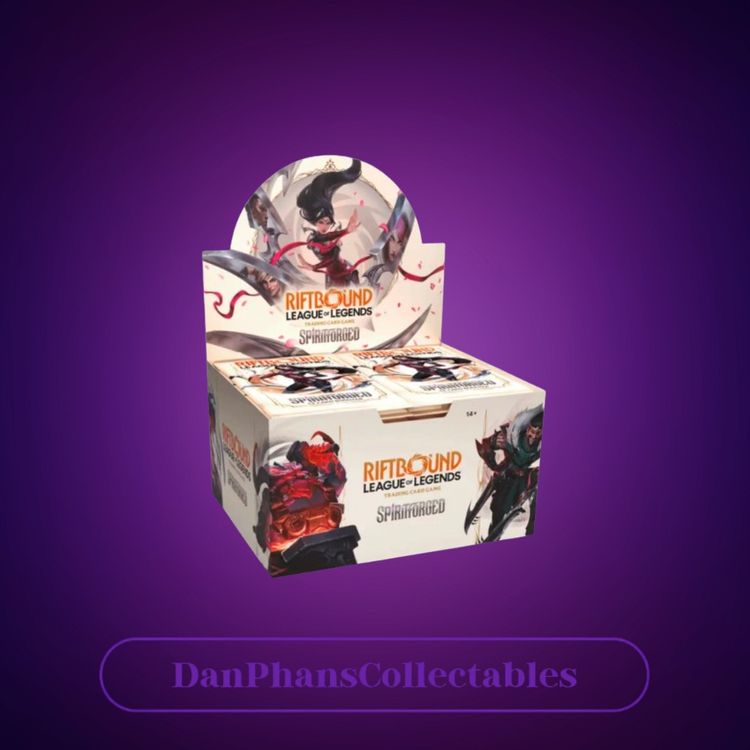Riftbound League Of Legends Spiritforged Booster Box 