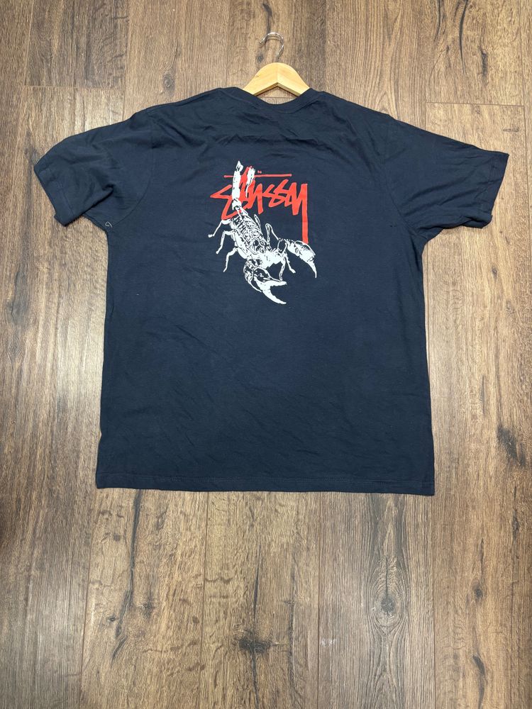 Stussy Black Graphic T-Shirt