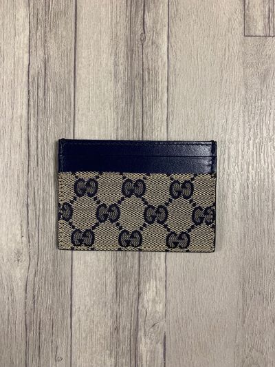 PORTACARTE GUCCI DARK BLUE NUOVO/ NEW