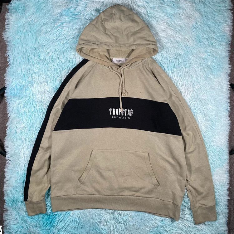 Trapstar Beige & Black Trapstar Hoodie - XXL product image