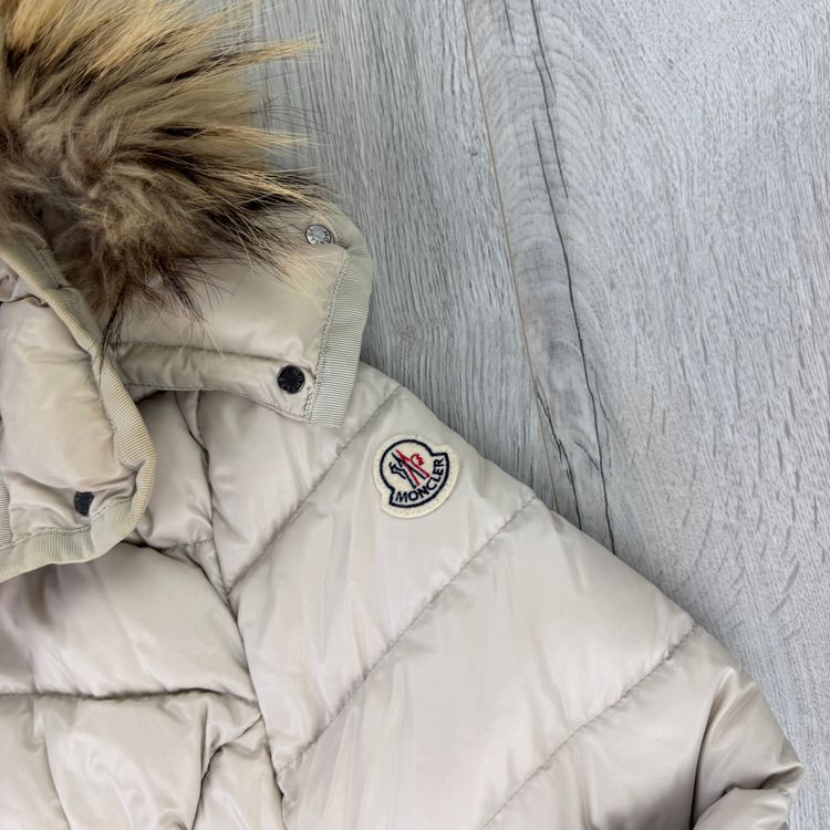 Moncler Women’s Cream / Beige BadyF Down Jacket - Size 3 (Medium) 2