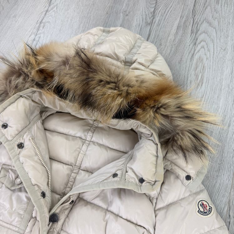 Moncler Women’s Cream / Beige BadyF Down Jacket - Size 3 (Medium) 3