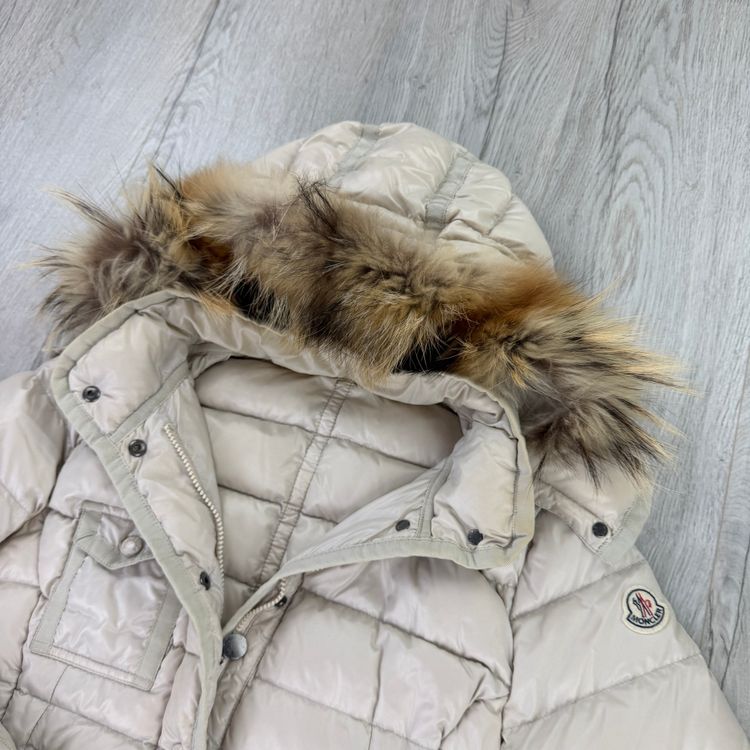 Moncler Women’s Cream / Beige BadyF Down Jacket - Size 3 (Medium) 6