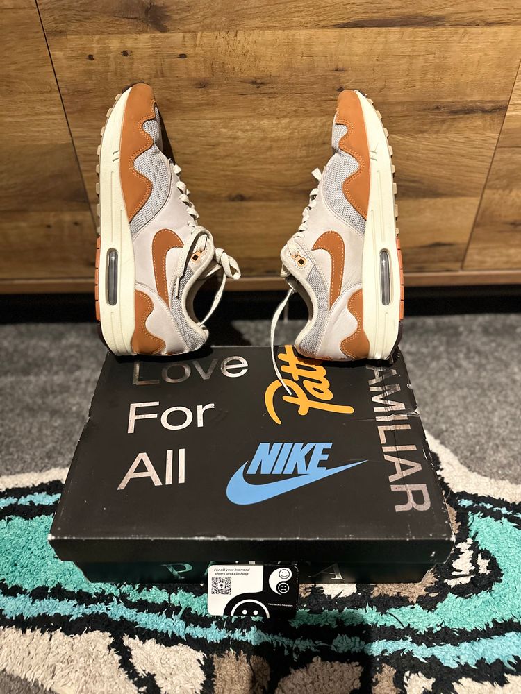 Nike air max 1 “Patta Wave Monarch” U.K. 8.5 obraz 6