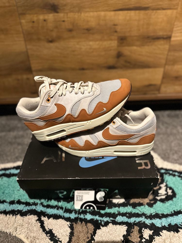 Nike air max 1 “Patta Wave Monarch” U.K. 8.5 obraz 2