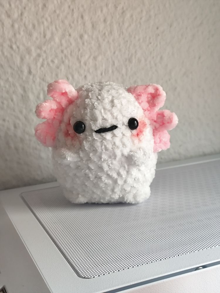 Other ajolote White And Pink Plush Toy  product image