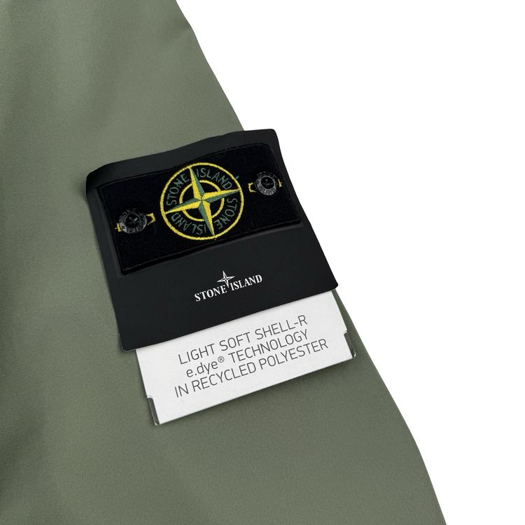 Stone Island 2024 Sage Green Light Soft Shell-R Jacket - XL image 9