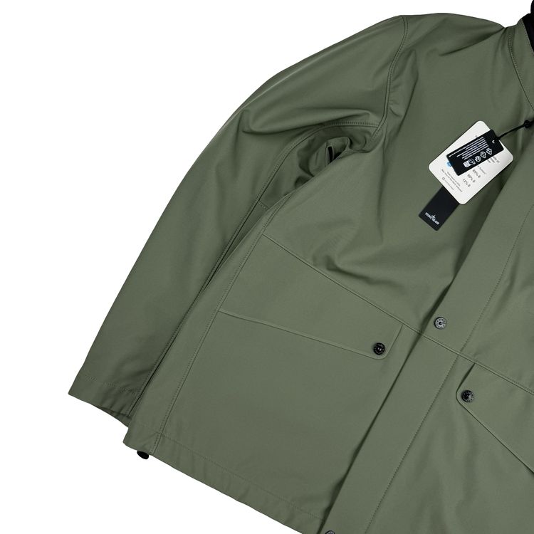 Stone Island 2024 Sage Green Light Soft Shell-R Jacket - XL image 10