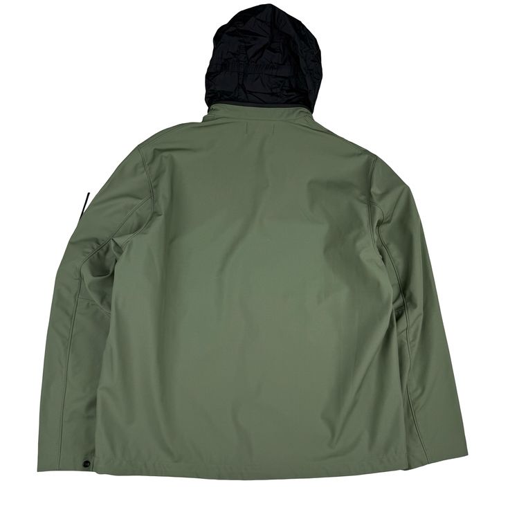 Stone Island 2024 Sage Green Light Soft Shell-R Jacket - XL image 4