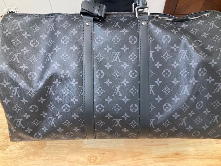 Louis Vuitton Black Monogram Duffle Bag image 2