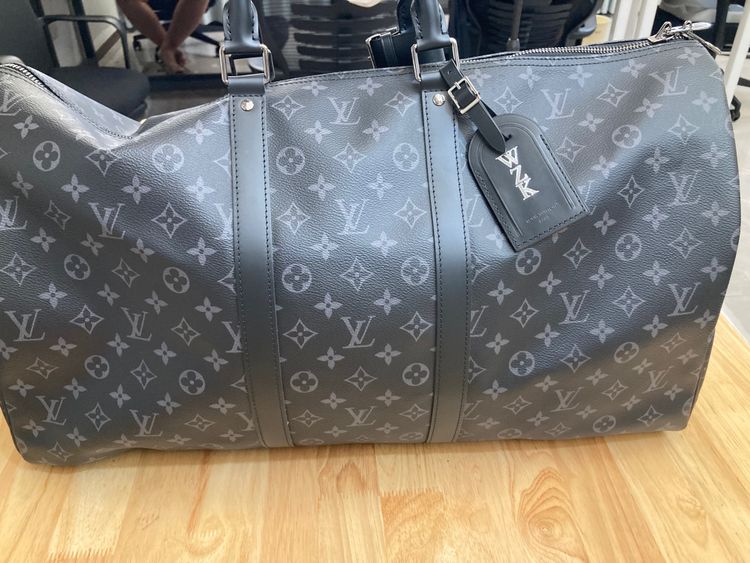 Louis Vuitton Black Monogram Duffle Bag image 1