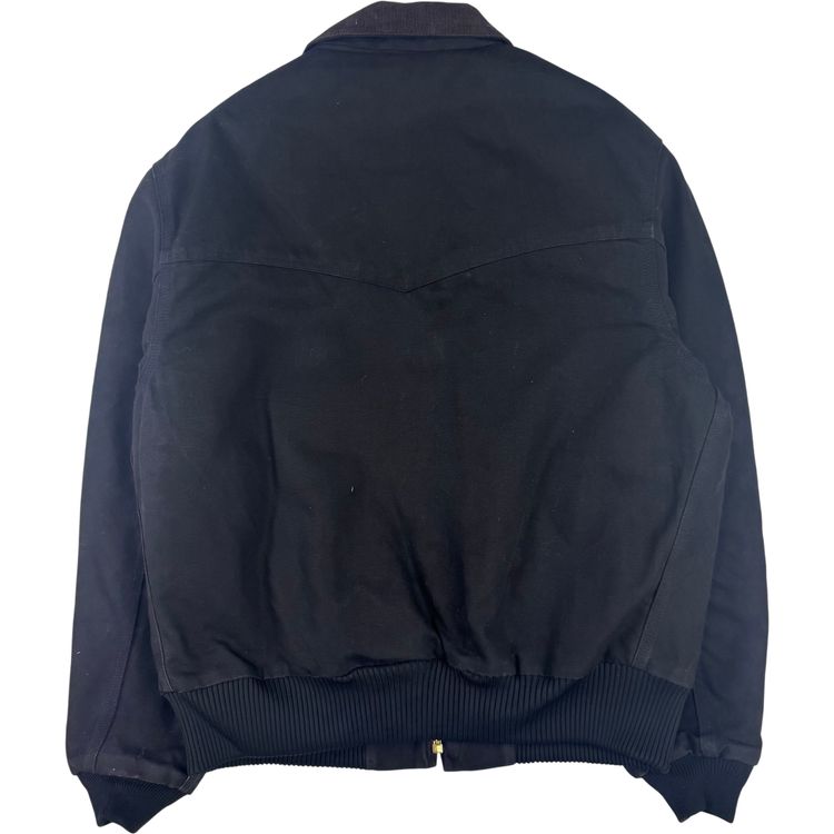 Vintage Carhartt Sante Fe Workwear Quilted Jacket J13 BLK image 8