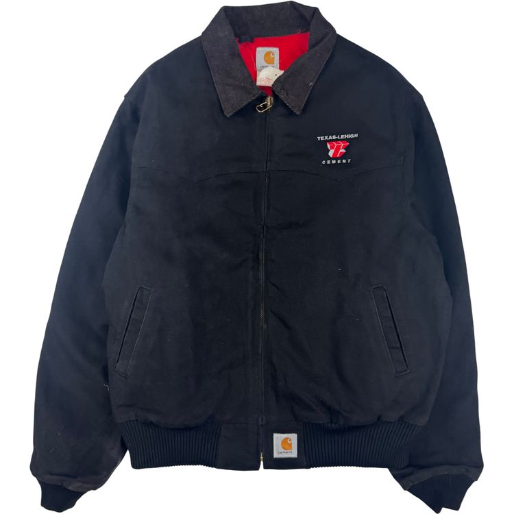 Vintage Carhartt Sante Fe Workwear Quilted Jacket J13 BLK imagen 1