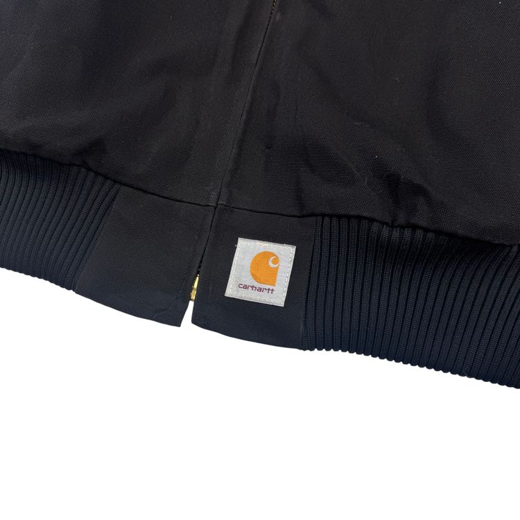 Vintage Carhartt Sante Fe Workwear Quilted Jacket J13 BLK image 6
