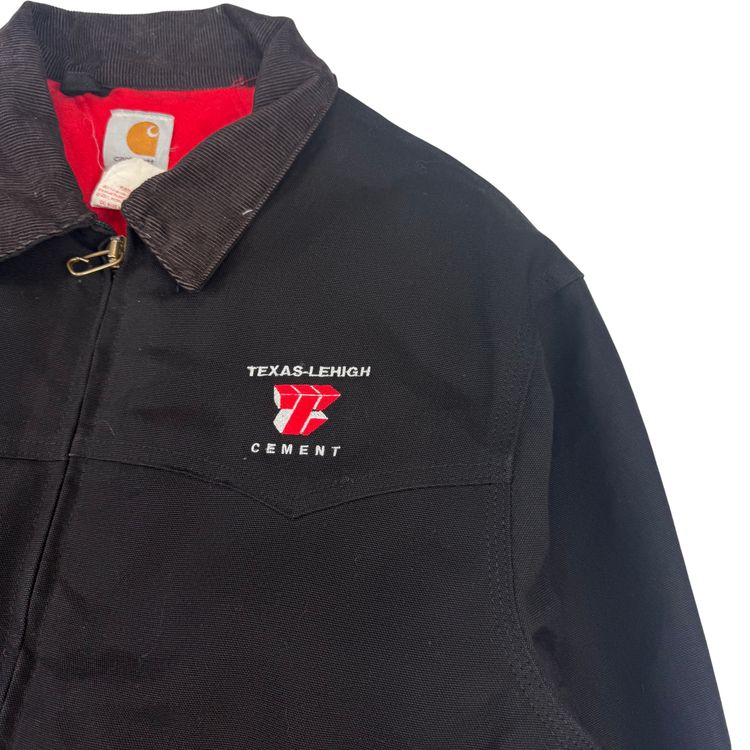 Vintage Carhartt Sante Fe Workwear Quilted Jacket J13 BLK image 5