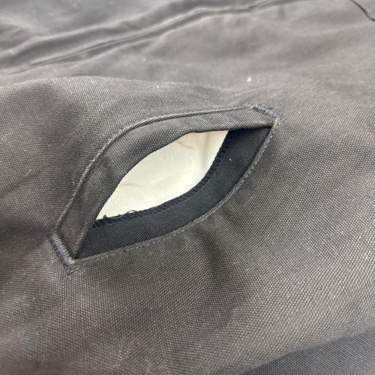 Vintage Carhartt Sante Fe Workwear Quilted Jacket J13 BLK image 11