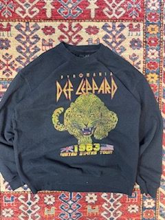 Def Leppard Pyromania 1983 United States Tour Sweatshirt