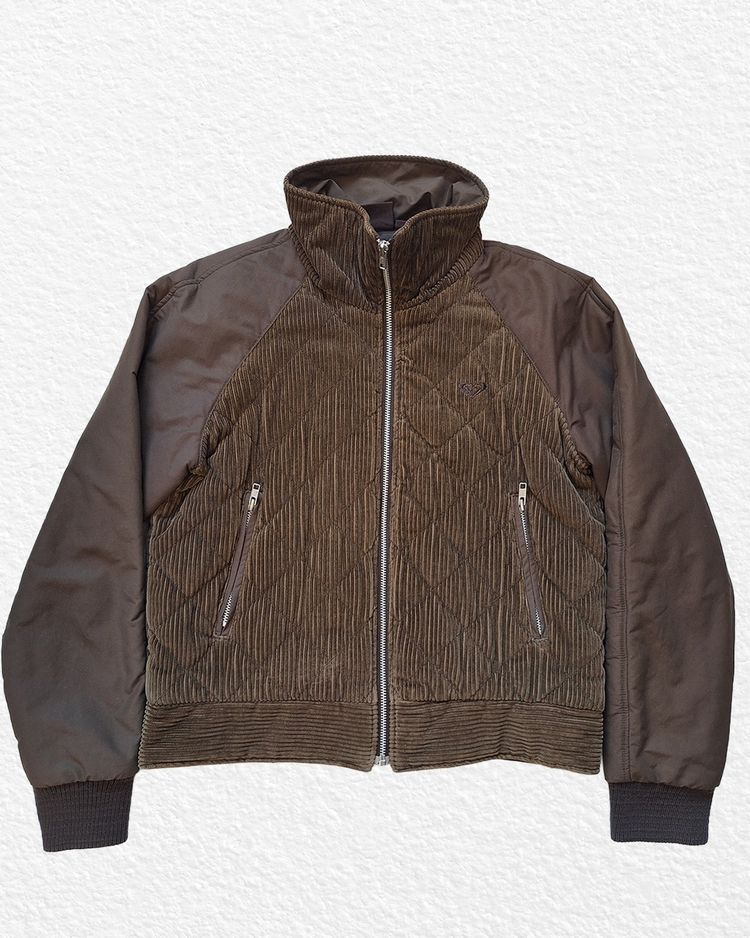 RARE Brown Zip-Up Jacket