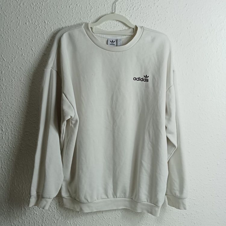 Adidas White Sweatshirt