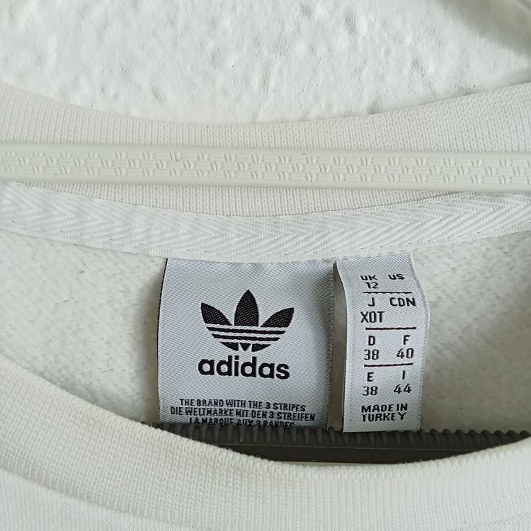 Adidas White Sweatshirt image 3